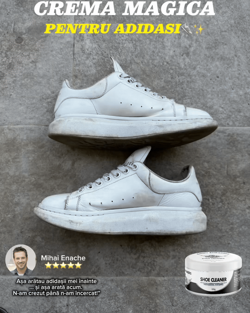 1+1 GRATUIT, Super Cremă Magică pentru Pantofi